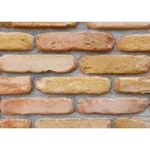 Prémium mediterrán szeletelt, nagyméretű, antikolt téglaburkolat